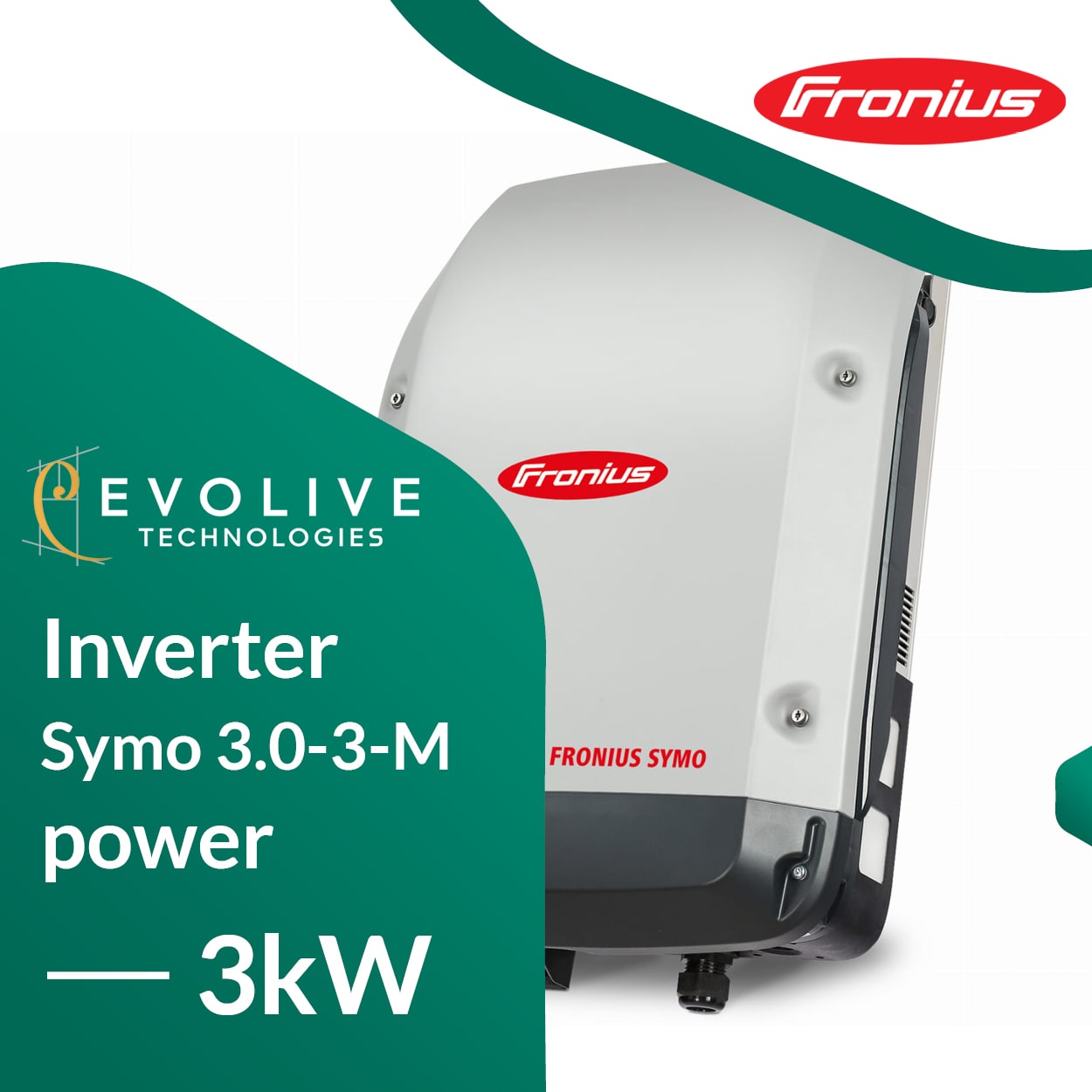 FRONIUS inverter Symo 3.03M Light