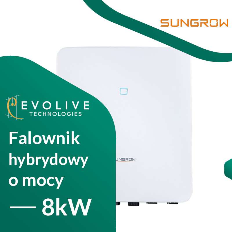 Falownik SUNGROW SH8.0RT Hybrydowy Falownik Sungrow