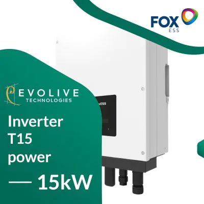 foxess inverter t15 / 3 phase 15 kw