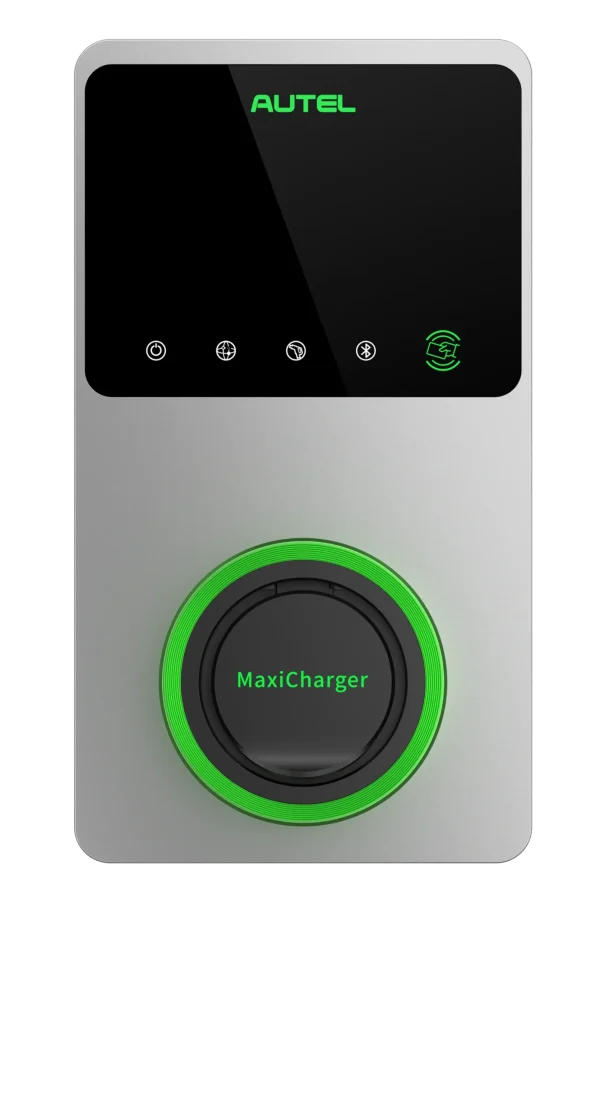 stacja ładowania autel maxicharger ac wallbox socket z ekranem dotykowym, 22kw