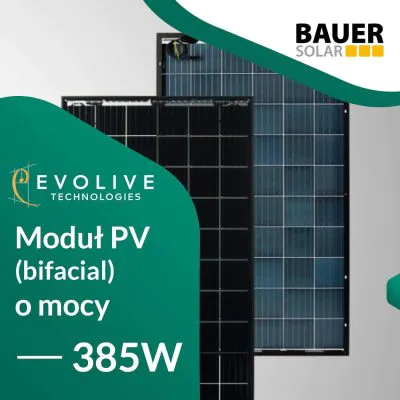 Panele fotowoltaiczne Bauer Solar 385 W