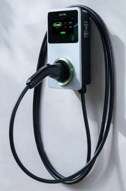stacja ładowania autel maxicharger ac wallbox socket z ekranem dotykowym, 22kw