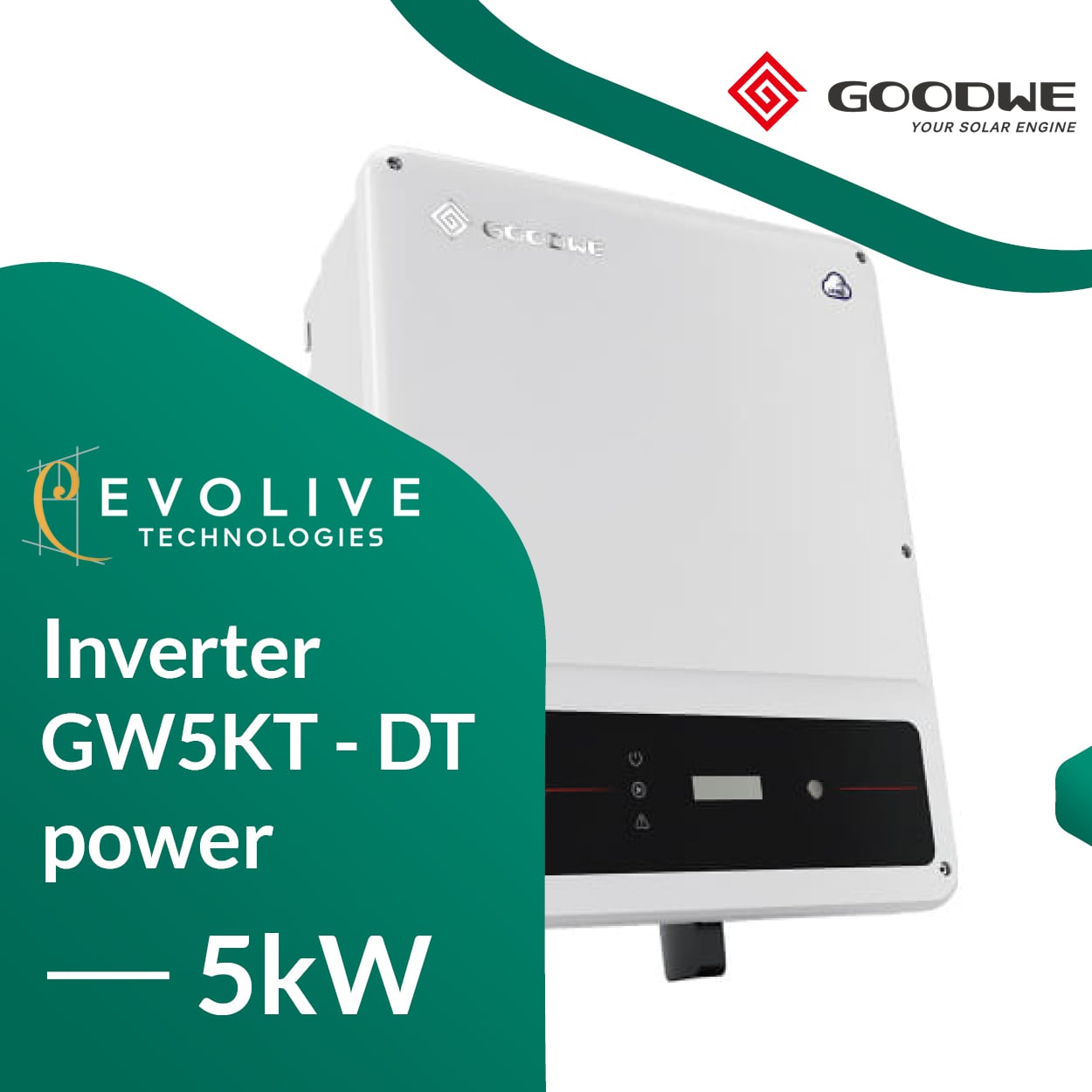 GoodWe GW5K DT inverter