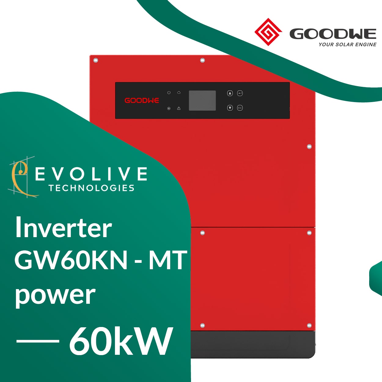 GoodWe GW60KN - MT inverter En Goodwe Min