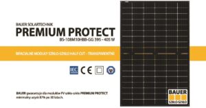 okładka bauer solar gwarancja na panele fotowoltaiczne 30 lat min