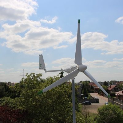 elektrownia wiatrowa 2kw, 230v falcon, pozioma