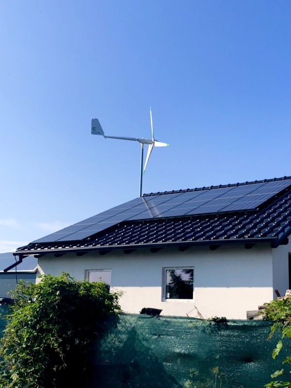 Przydomowa elektrownia wiatrowa 5kW, pozioma Falcon Przydomowa Elektrowniqa Wiatrowa przydomowa elektrownia wiatrowa 5kw, pozioma