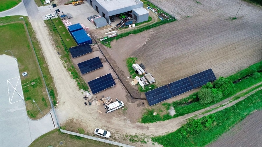 Instalacja fotowoltaiczna na gruncie Foto Na Gruncie Min instalacja fotowoltaiczna na gruncie 50kW