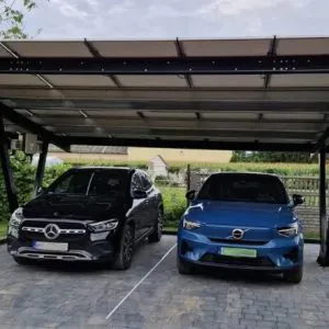 Wiaty stalowe pod panele fotowoltaiczne / Carporty Wiata Min