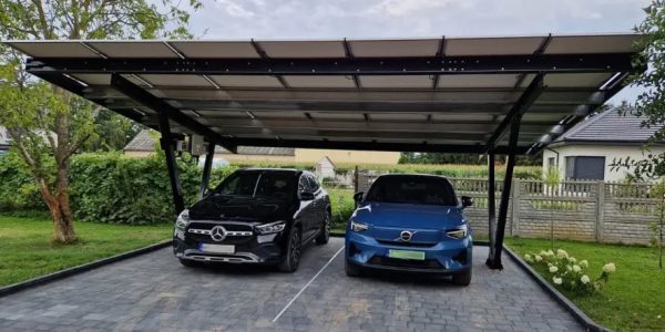 Wiaty stalowe pod panele fotowoltaiczne / Carporty Wiata Min
