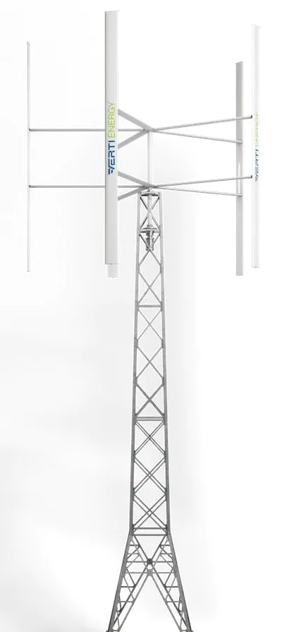 Turbina wiatrowa pionowa 10kW maszt