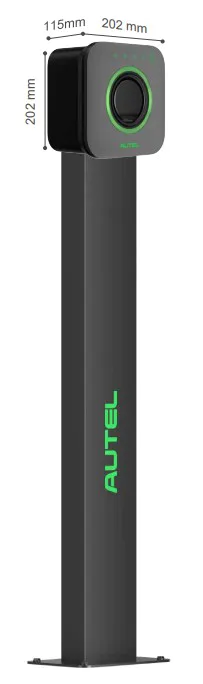 Stacja ładowania Autel AC COMPACT 22kW Socket Dark Grey Autel Ac Copmact Dark Grey Wymiary
