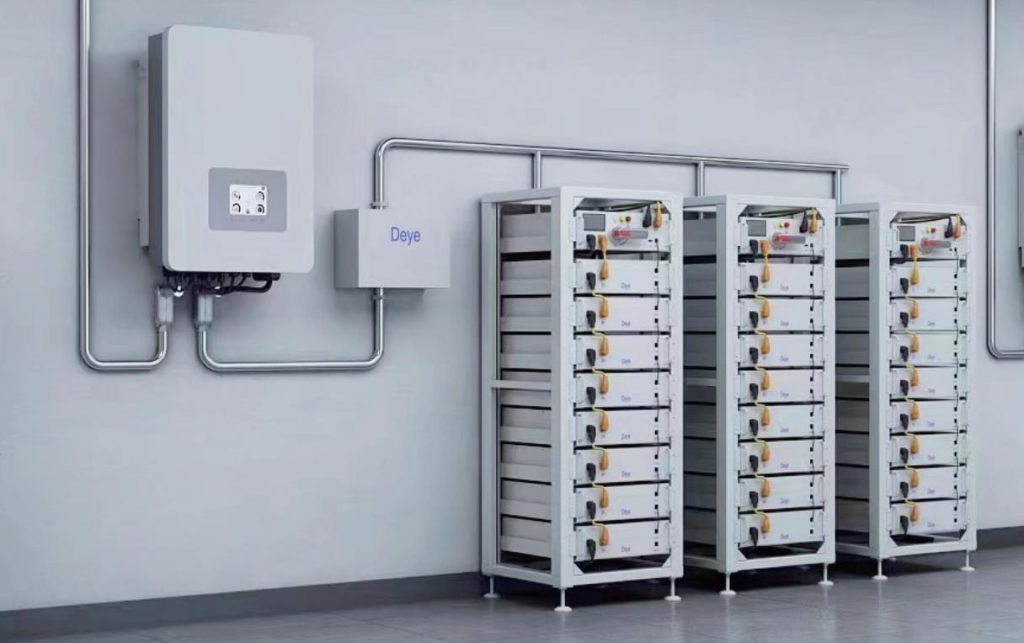 Przemysłowy magazyn energii 1 MWh i 2 MWh zastosowanie, korzyści, cena Przemyslowy Magazyn Energii Deye Mwh